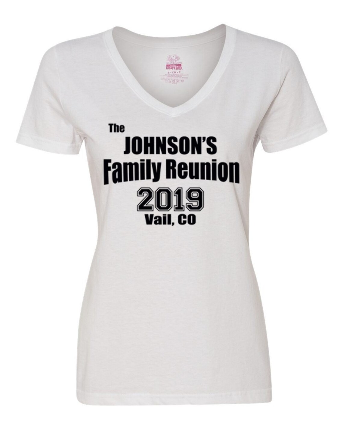 custom family reunion shirts