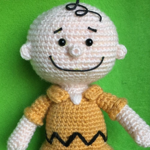 Charlie Brown Amigurumi Crochet Pattern Etsy
