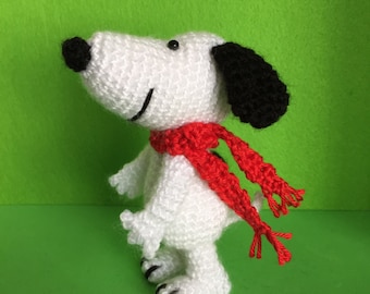 Snoopy Peanuts Amigurumi Crochet Pattern