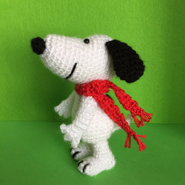 Snoopy Peanuts Amigurumi Crochet Pattern