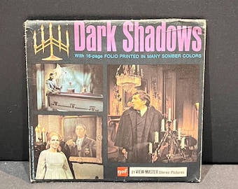 Vintage B503 1968 Dark Shadows ABC Television- View Master Reels