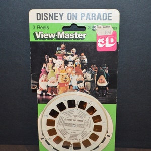 Vintage 3012 Disney on Parade GAF View Master Reels 