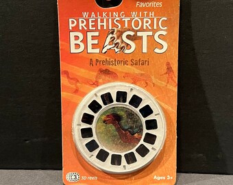 BBC Walking with Prehistoric Beasts View Master Reels - Sealed in Package