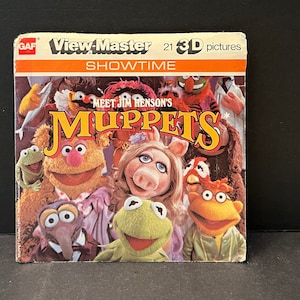Vintage K26 Meet Jim Henson's Muppets View Master Reels