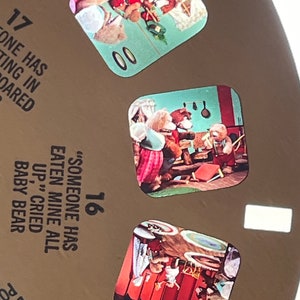Vintage B317 1963 Goldilocks and the Three Bears GAF View Master Reels ...