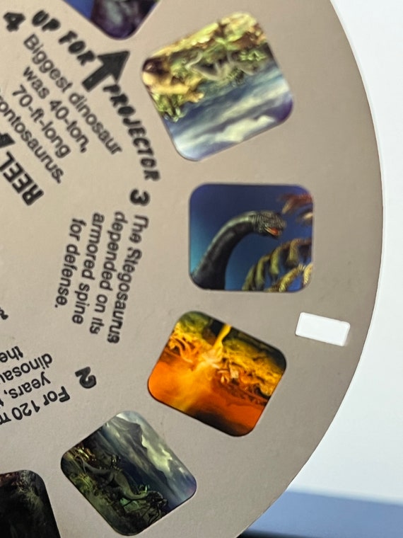 Dinosaurs-plant Eating-flesh Eating-struggle for Existence View Master  Reels2025 