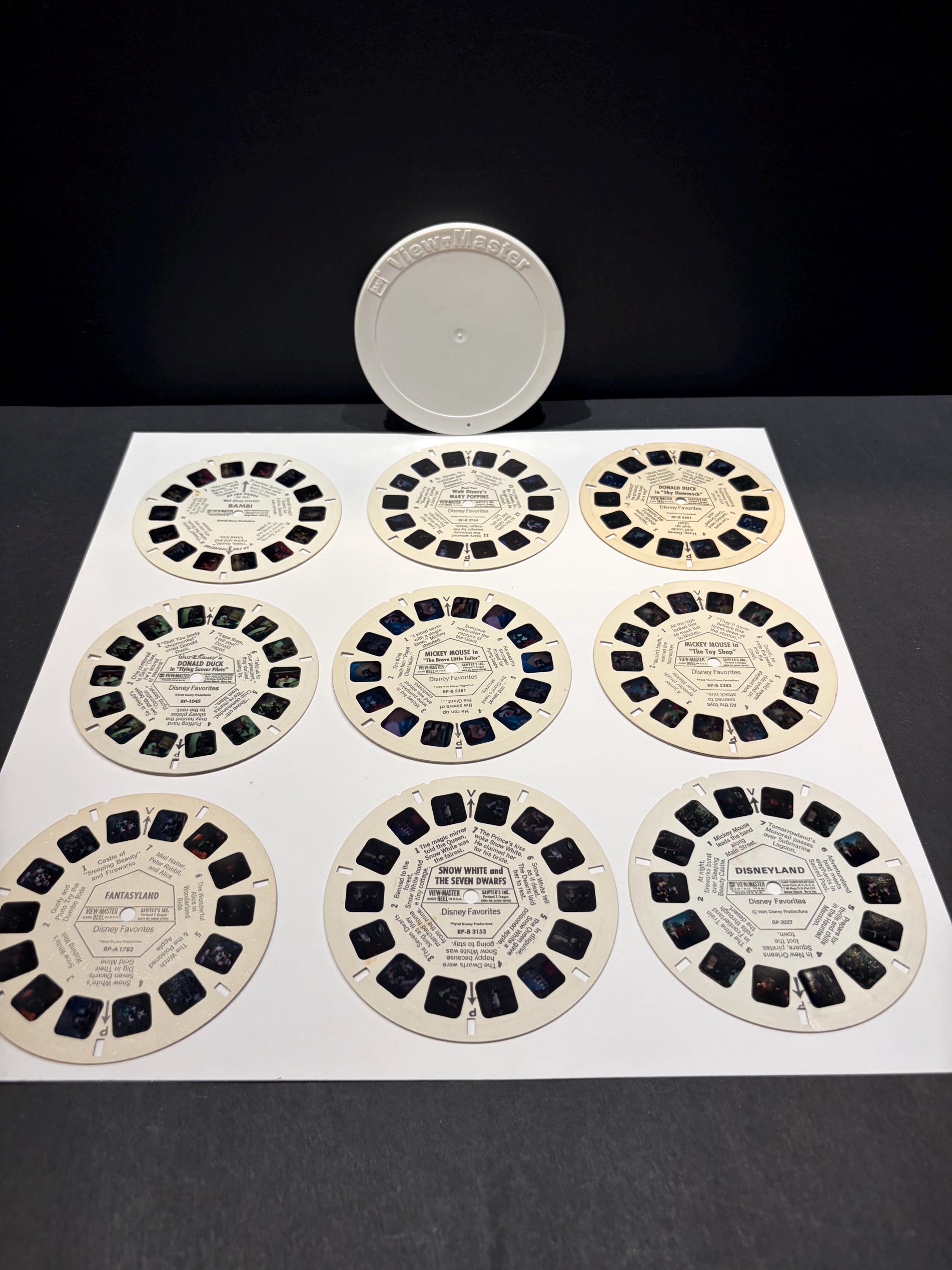 Viewmaster Reels Disneyland - Etsy