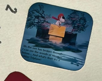 Vintage View Master It's Fun, Charlie Brown 7 Reel Gift Pak in Plastic Container