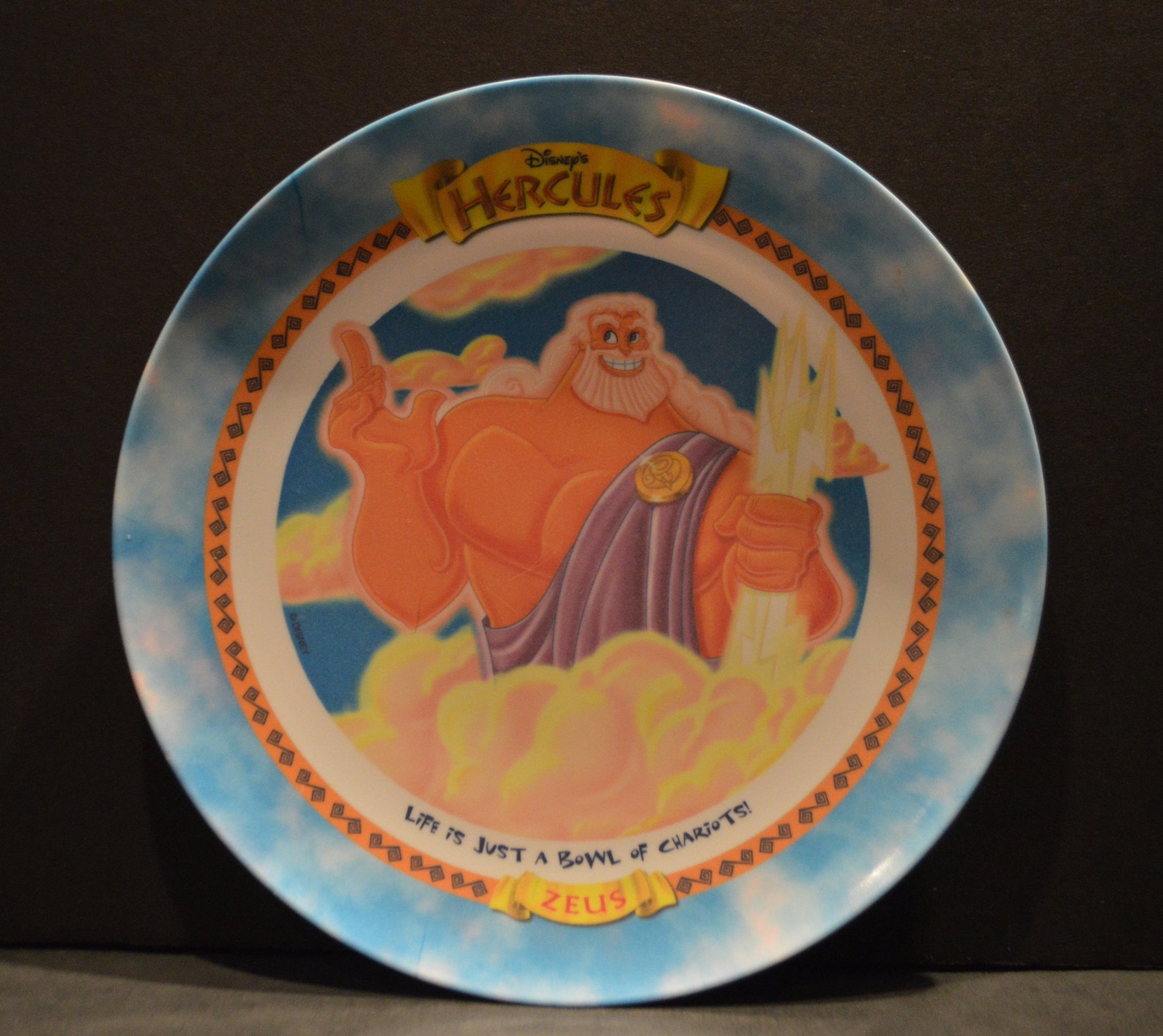 1997 Mcdonald's Disney's Hercules Platezeus Etsy