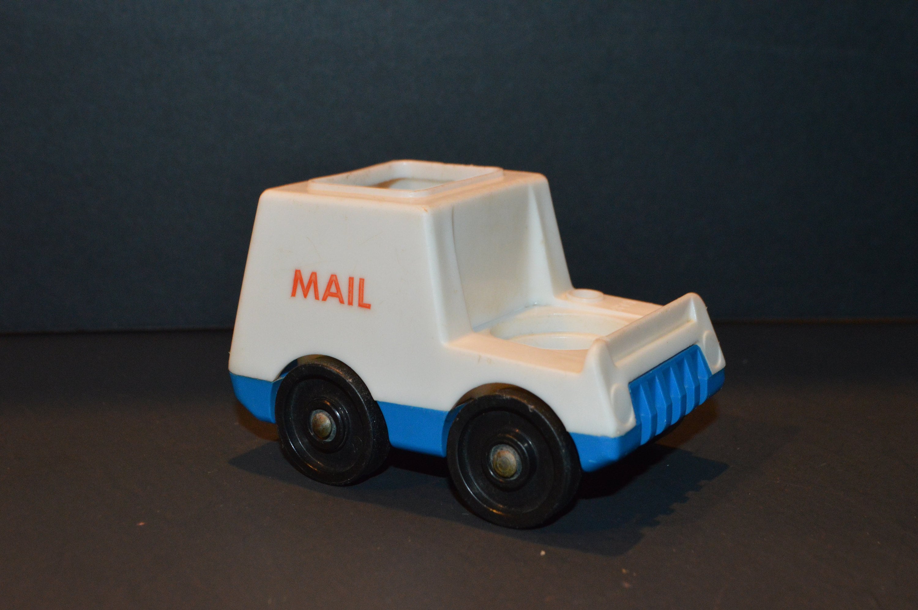 Vintage Fisher Price Mail Truck Etsy