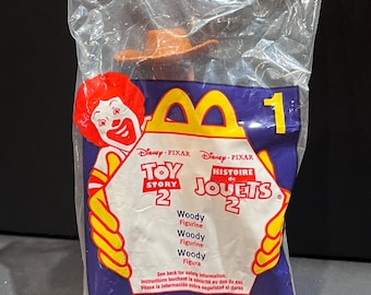 Disney's Toy Story 2 McDonald's Happy Meal Toy-Woody-Sealed-New Old Stock