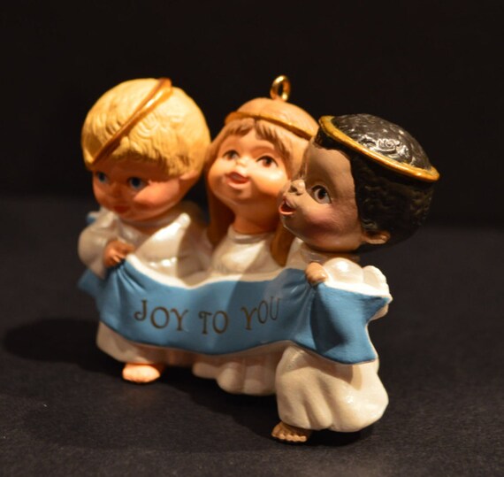Joyful Trio 1989 Hallmark Ornament QX4372 by Hallmark Joyful Trio 1989 Hallmark Ornament QX4372 by Hallmark