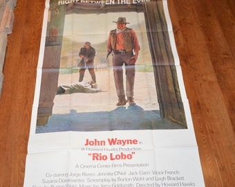 Original 1971 John Wayne And Jack Elam Rio Lobo Etsy
