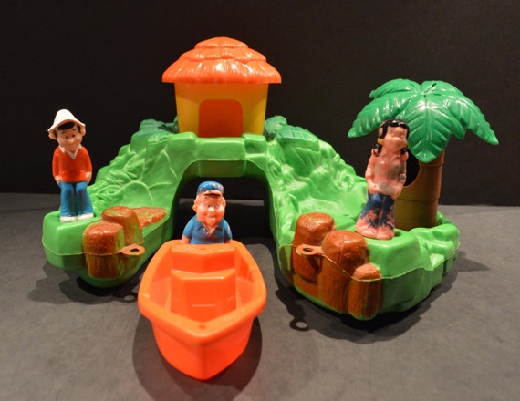 gilligan's island floating bath toy
