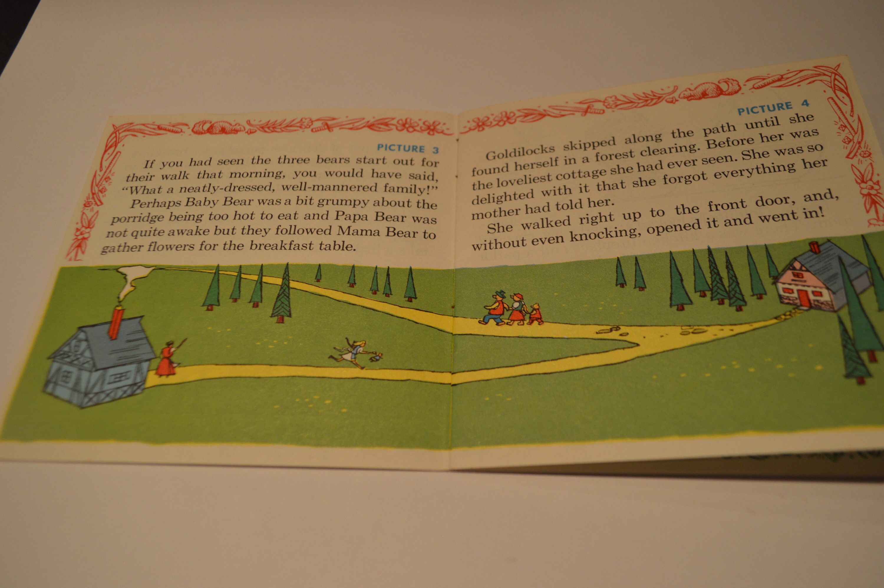 Vintage B317 1963 Goldilocks and the Three Bears GAF View Master Reels ...