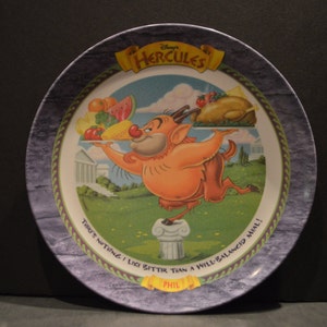 1997 McDonald's Disney's Hercules Plate-Phil