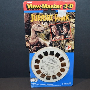 Vintage ViewMaster Prehistoric Animals ~ 2 Reel Set ~ B6192 & B6193