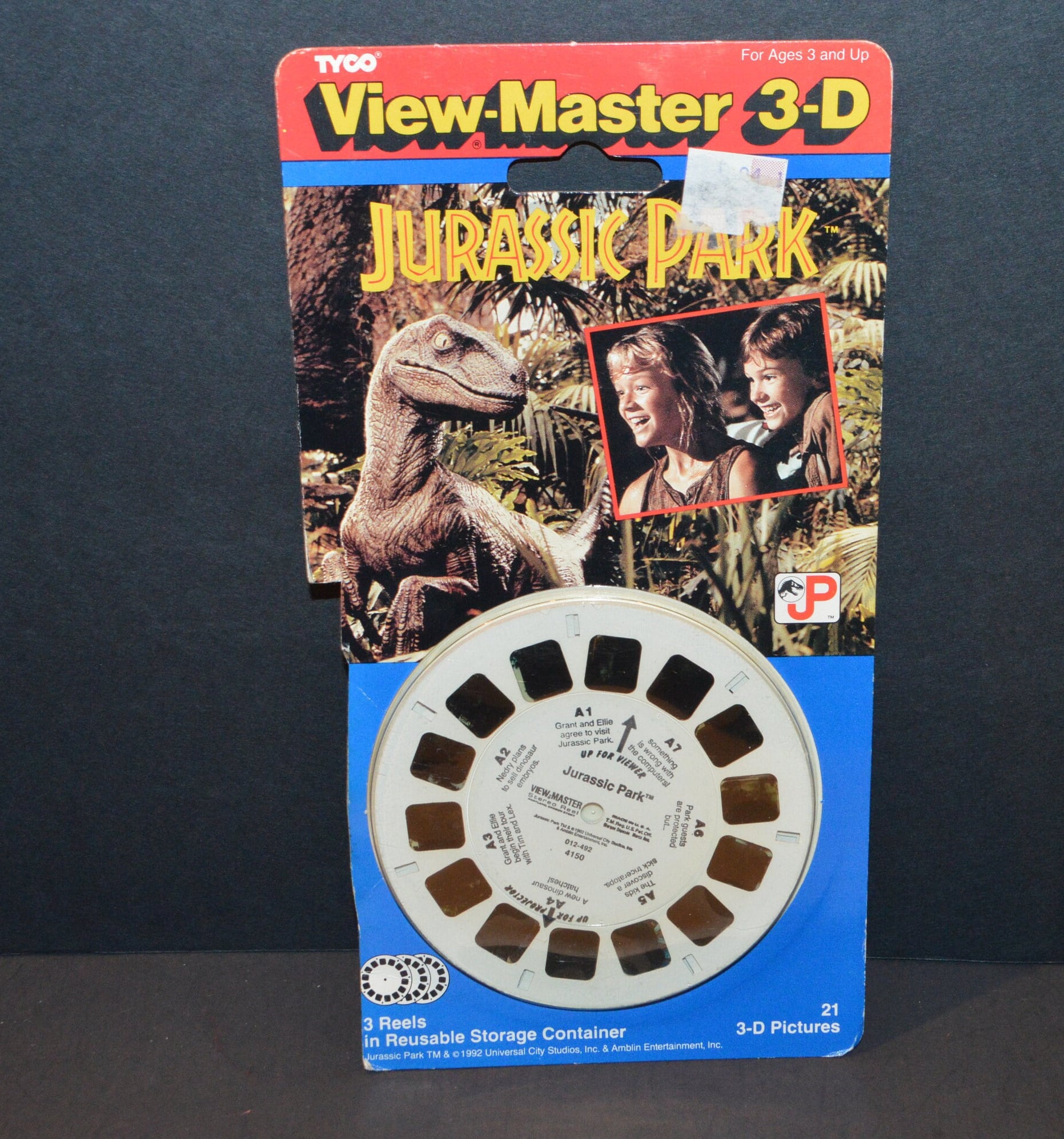 Jurassic Park View Master Reels - #4150