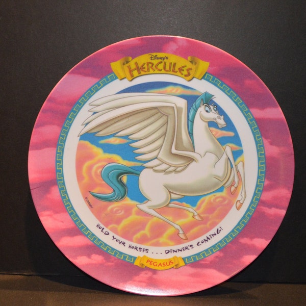 Plato Hércules de Disney de McDonald's de 1997 - Pegaso