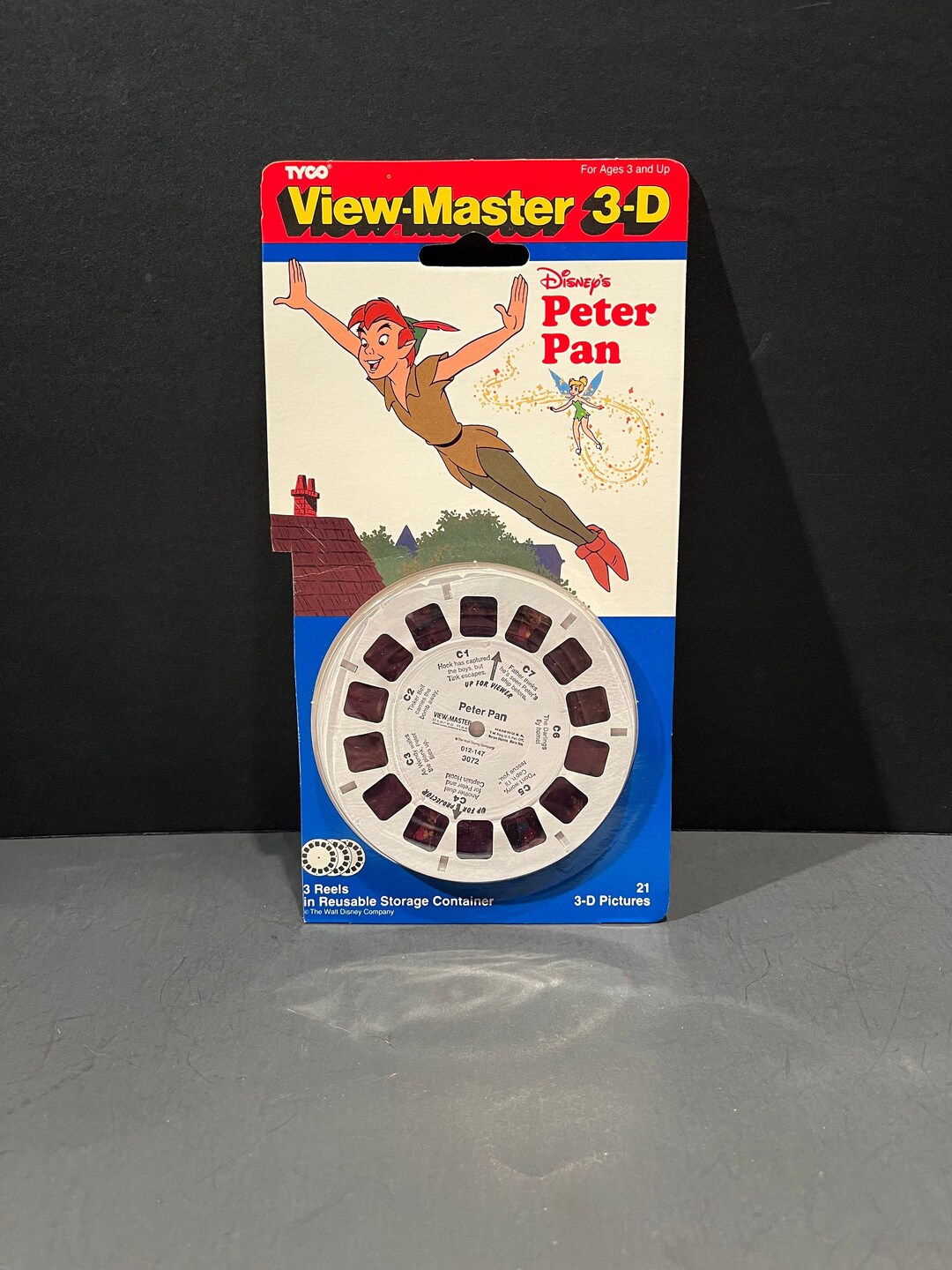 Vintage Disney's Peter Pan View Master Reels - Etsy