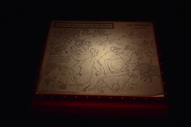 Drawing Skill Light Up Desk World Of Disney Light Up Drawing Desk World Of Disney