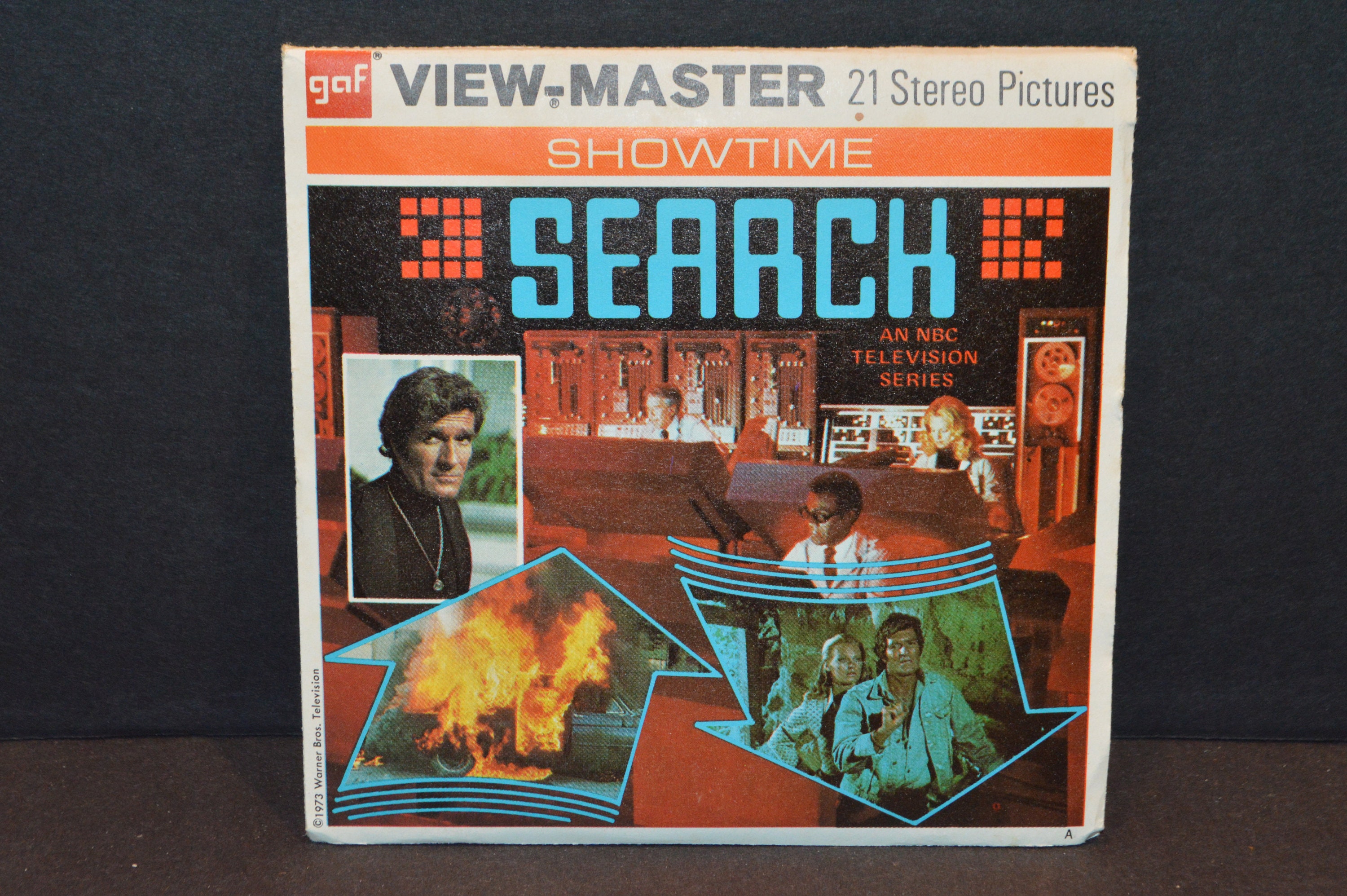 Vintage B591 1970's SEARCH an NBC Television Series GAF View