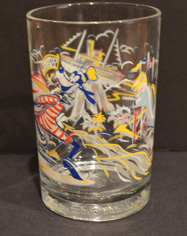 c. 1996 Mickey Mouse McDonald's Disney World 25th Anniversary Glass: 73,300  ppm Lead + 1,855 ppm Cadmium