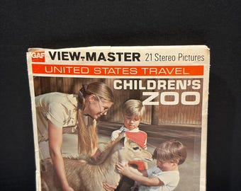 United States Travel - Children's Zoo GAF View Master Reels H62-Set B