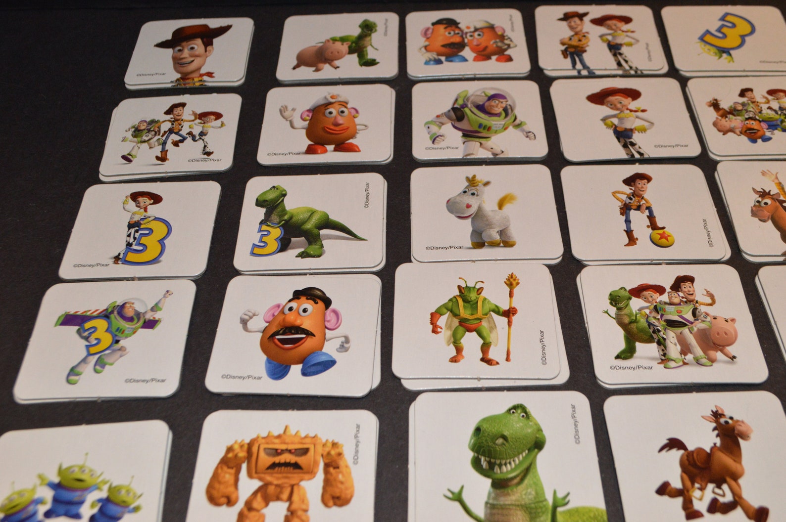 Hasbro Toy Story 3 Memory Game Etsy