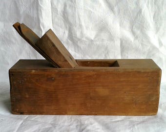 Antique carpenters plane, a French country woodworking tool, great as a joiner or handyman gift
