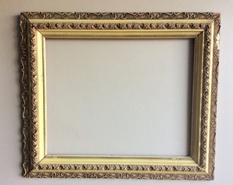 Large antique picture frame, an ornate French picture frame