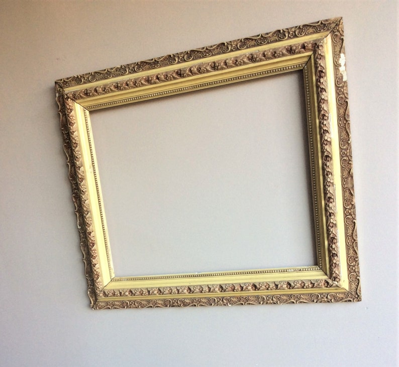 Large Antique Picture Frame an Ornate French Picture Frame Etsy