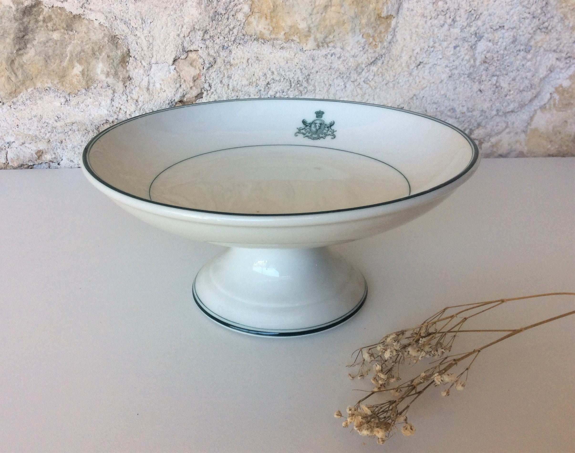 stand de Gâteaux Limoges, Porcelaine Haviland Vintage Rare