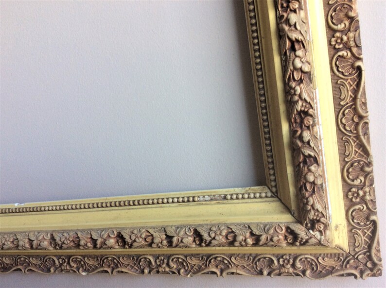 Large Antique Picture Frame an Ornate French Picture Frame Etsy Australia