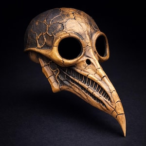 Plague Doctor-mask i STL | 3D-utskrivbar mask | Gotisk steampunk-mask | Digital nedladdning