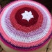 alexamartinixo reviewed Lesbian pride Jewish kippah yarmulke. Hand crocheted. Always custom made just for you.