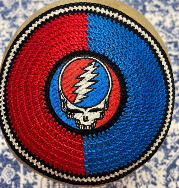 Hand Embroidered Steal Your Face Patches Hand Embroidered Steal Your Face Patches