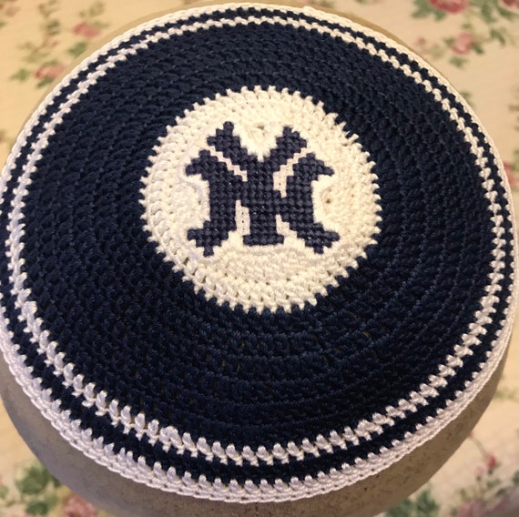 New York Yankees Inspired Kippah Yarmulke New York Mets, Jets or