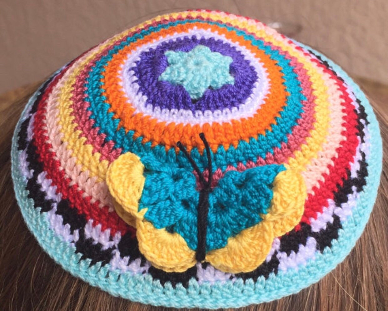 A Baby Kippah Child Toddler Bris Yarmulke Lion Teddy Bear Etsy