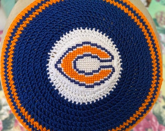Chicago Cubs Bears Inspired Kippah Yarmulke MLB Baseball ANY