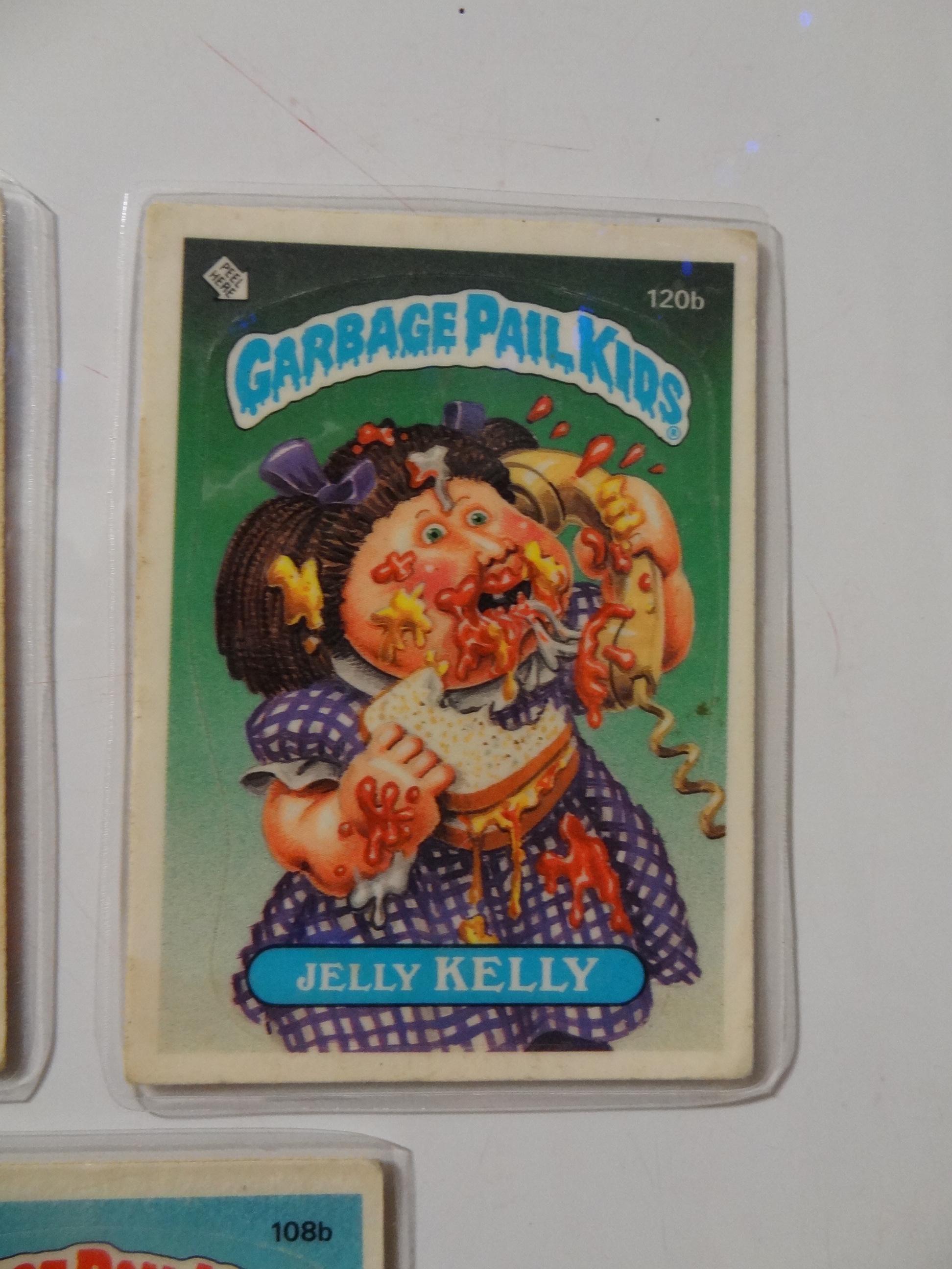 Garbage Pail Kids Magnets (set of 5) Wriggly Rene, Jelly Kelly, Fishy Phyllis, Peepin Tom - Thumbnail 5