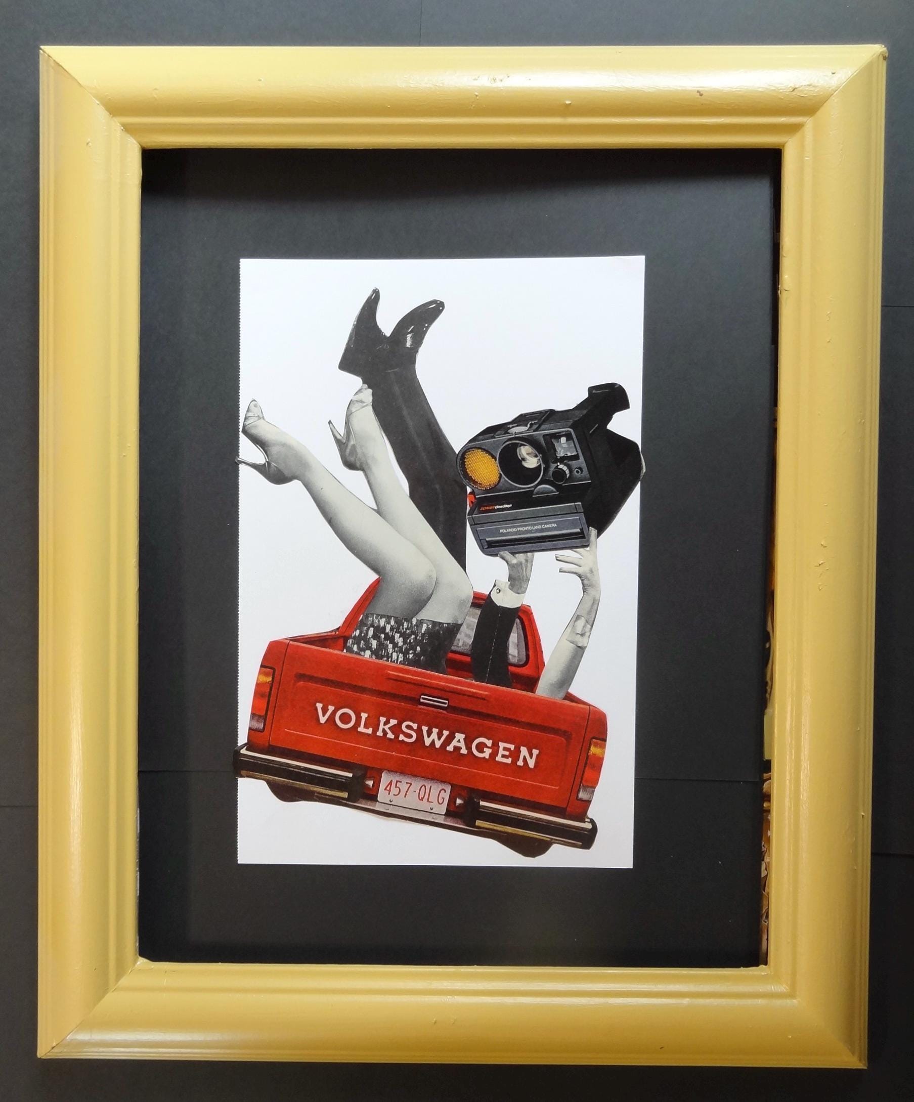 Original Surrealist Collage Art by The Lovely Ugly - NOT A PRINT - Thumbnail 2