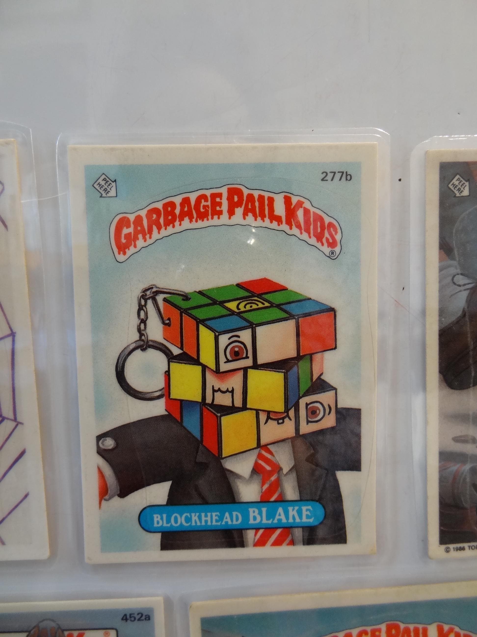Garbage Pail Kids Magnets (set of 5) Didi T, Impaled Gail, Tiny Tim, Audio Augie, Blockhead Blake - Thumbnail 4