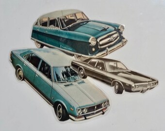 Classic Car Refrigerator Magnets - YOU PICK