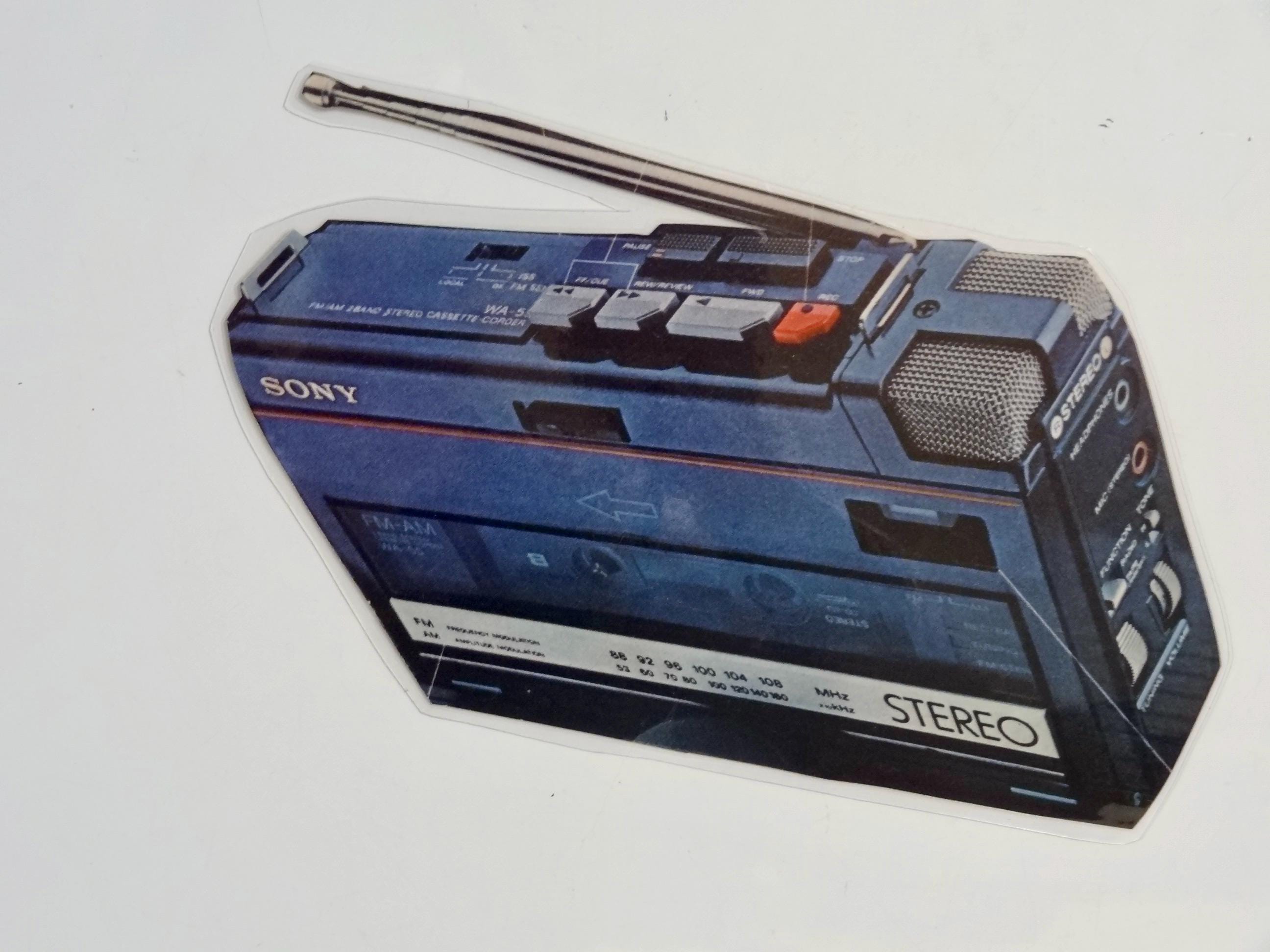 Refrigerator Magnet - Vintage Sony Walkman - Image 1