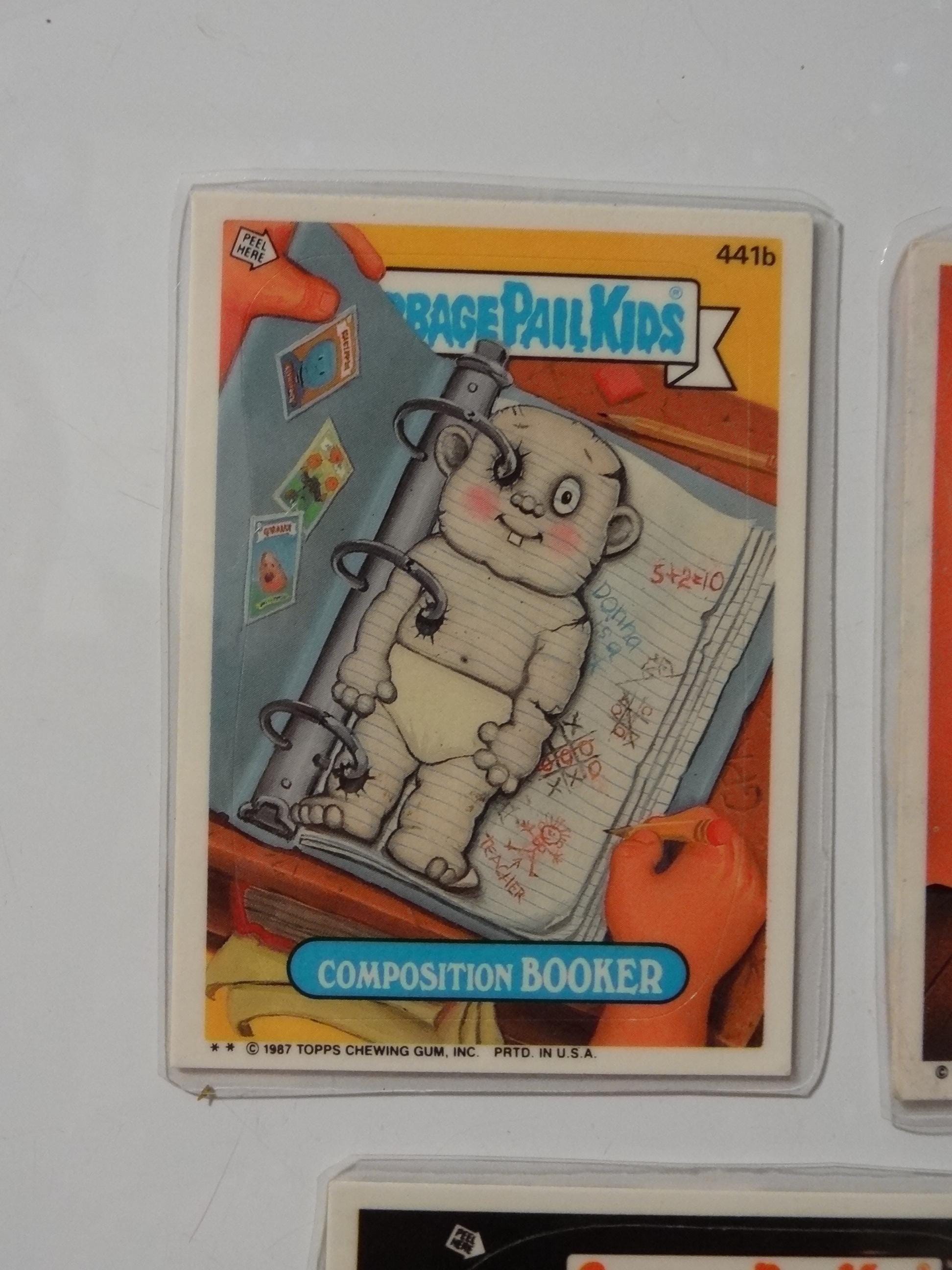 Garbage Pail Kids Magnets (set of 5) Picky Mickey, US Arnie, Choo Choo Trina, Composition Booker, Johnny One-Note - Thumbnail 3