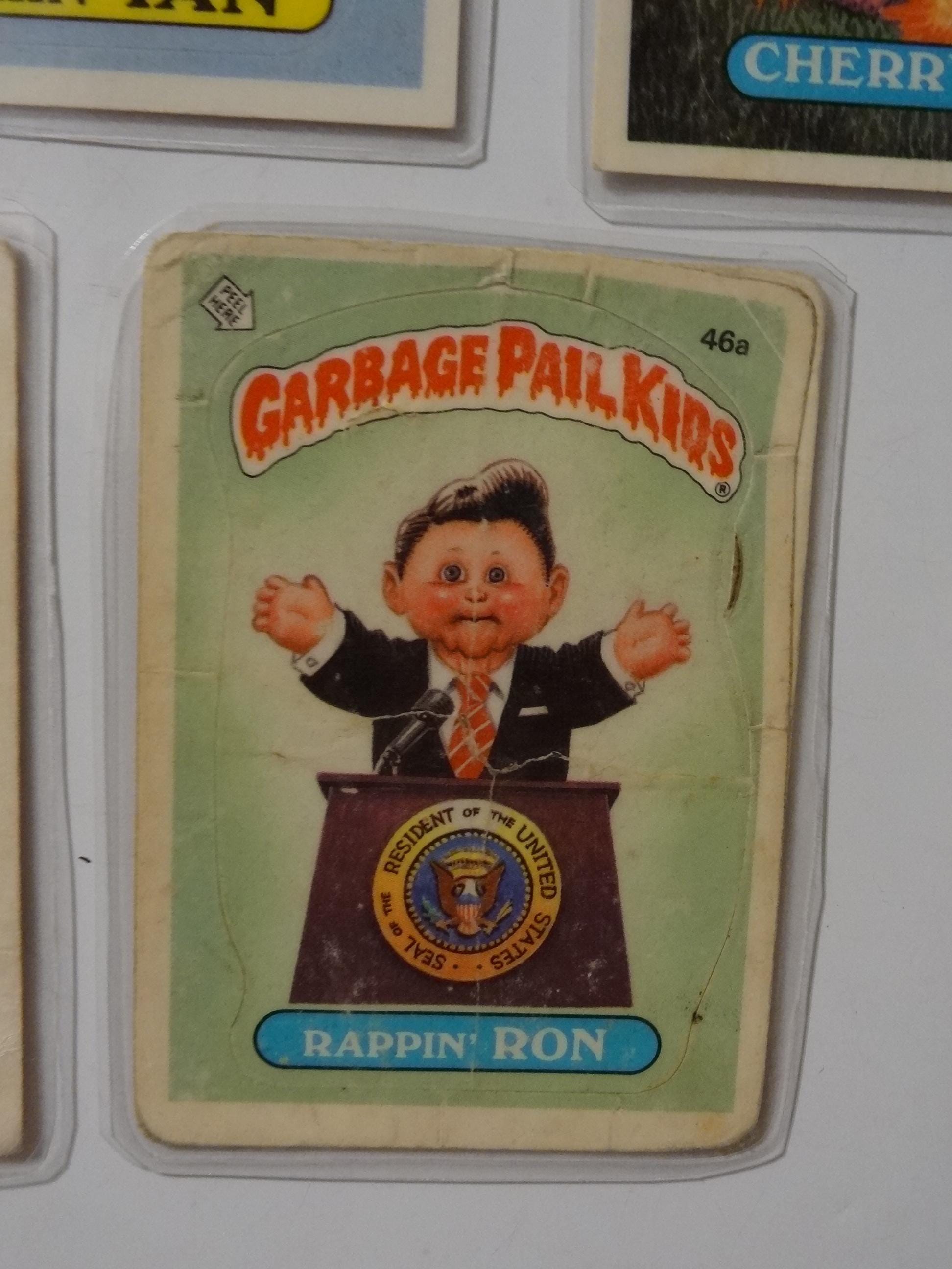 Garbage Pail Kids Magnets (set of 5) Dribblin Derek, Skiin Ian, Cherry Bomb, Rappin Ron, Mirror Imogene - Thumbnail 7