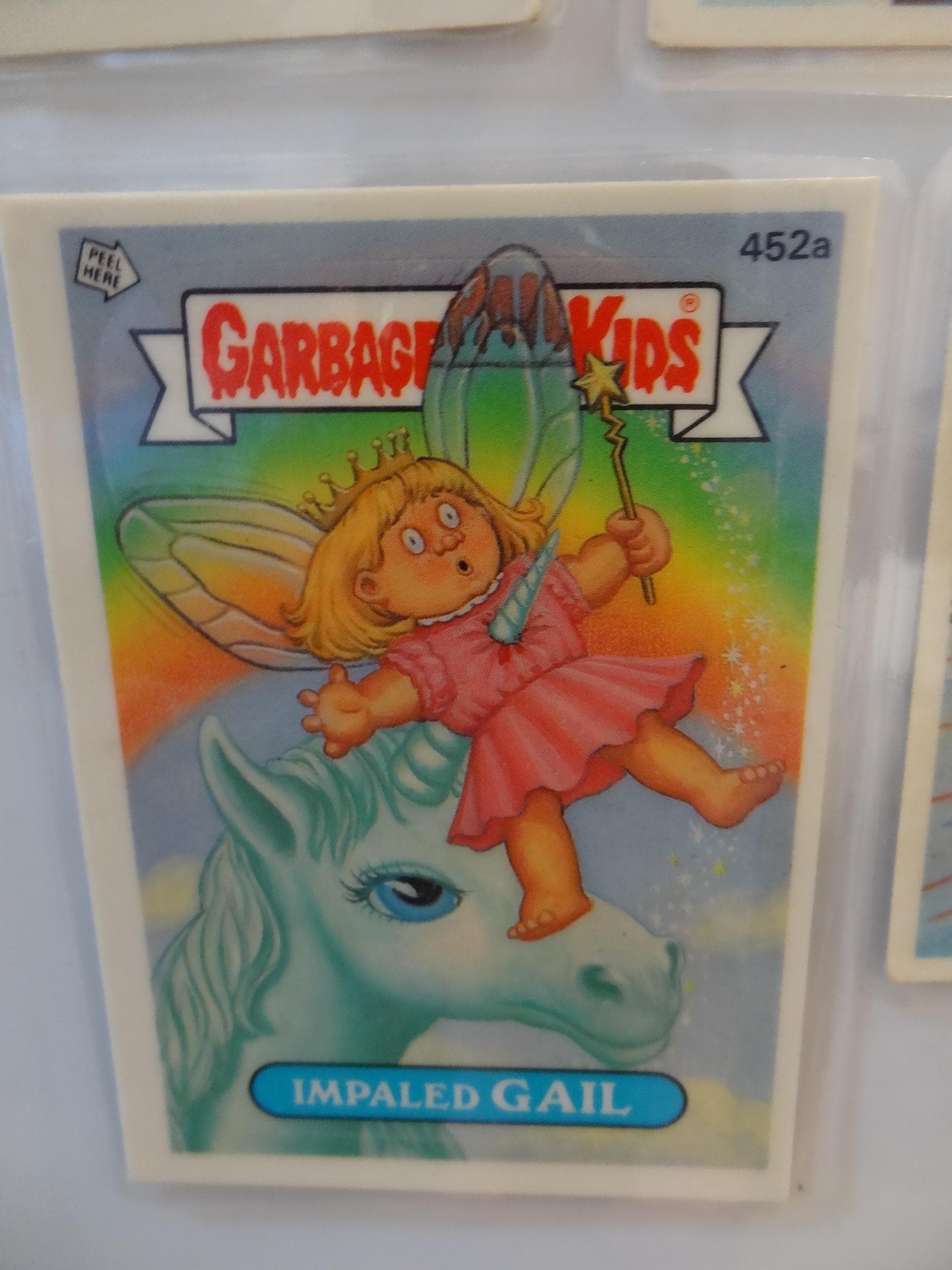 Garbage Pail Kids Magnets (set of 5) Didi T, Impaled Gail, Tiny Tim, Audio Augie, Blockhead Blake - Thumbnail 7