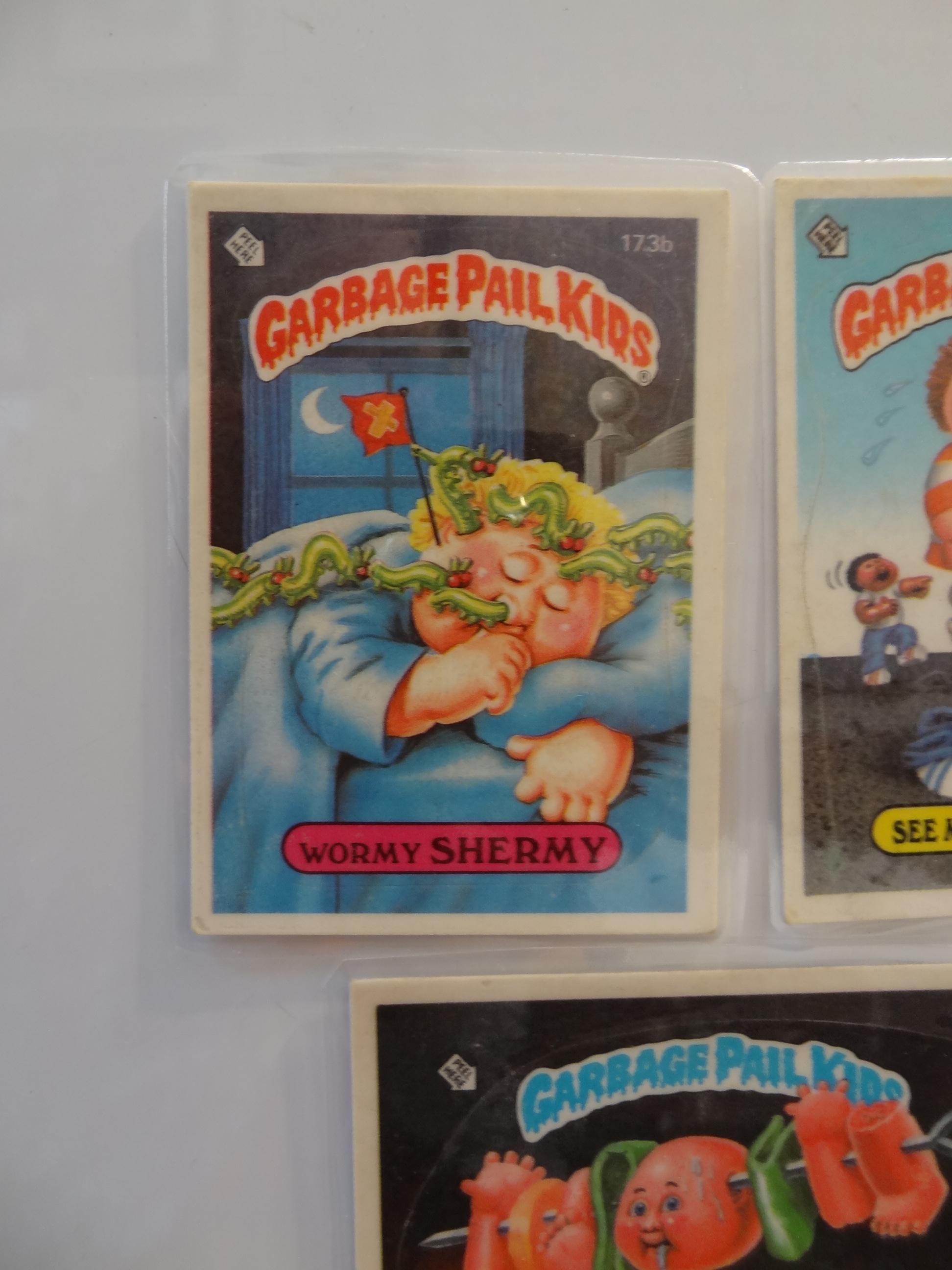 Garbage Pail Kids Magnets (set of 5) Wormy Shermy, Bustin Dustin, Shish K. Bob, Monte Carlo, See More Seymour - Thumbnail 2