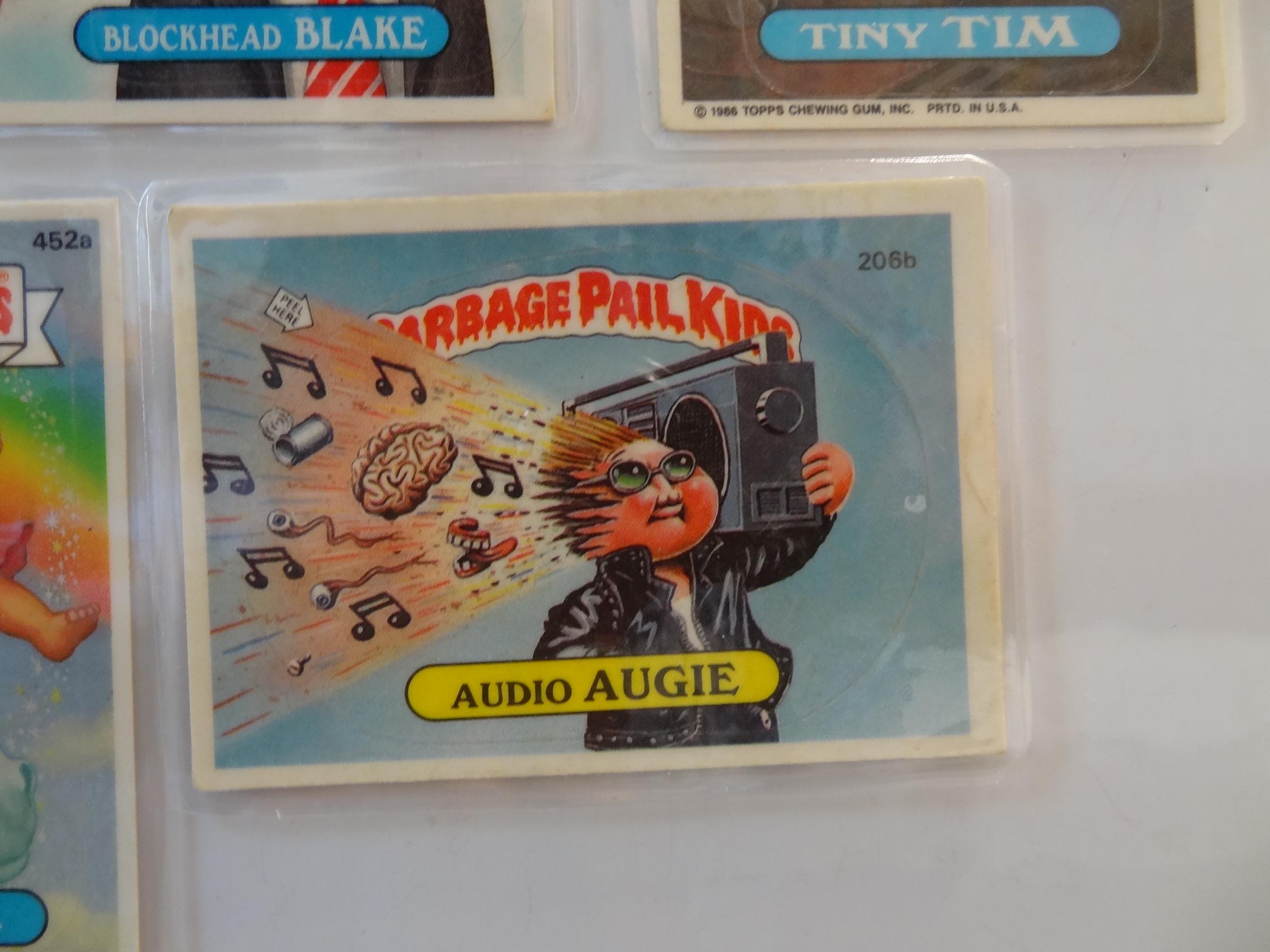 Garbage Pail Kids Magnets (set of 5) Didi T, Impaled Gail, Tiny Tim, Audio Augie, Blockhead Blake - Thumbnail 6
